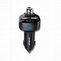 car charger bt music FM transmitter bluetooth handsfree phone call 1