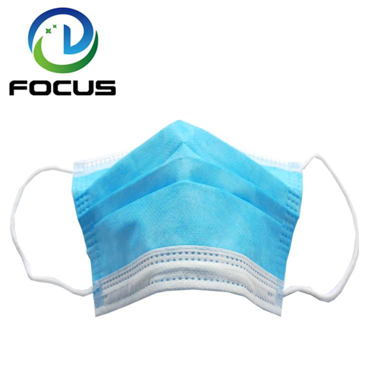 Wholesale 3 Ply Earloop Disposable Face Mask