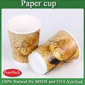 Hot coffee paper cup and suitable lids china supplier 3