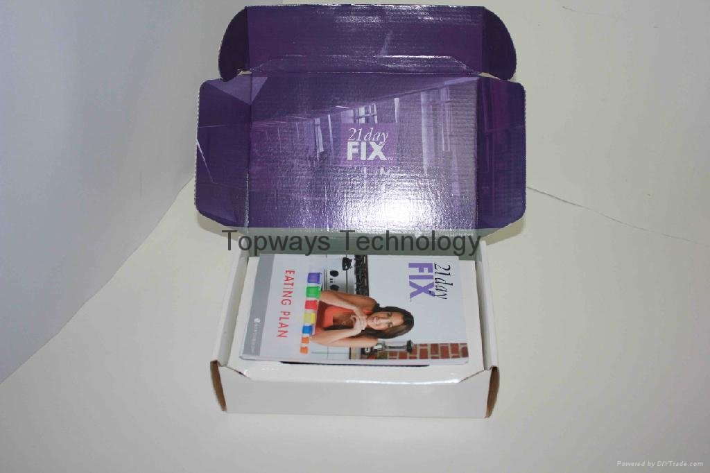 2014 New 21 Day Fix Yoga Plyo Fix 4 Disc Fitness Workout  With Resistance Bands 5