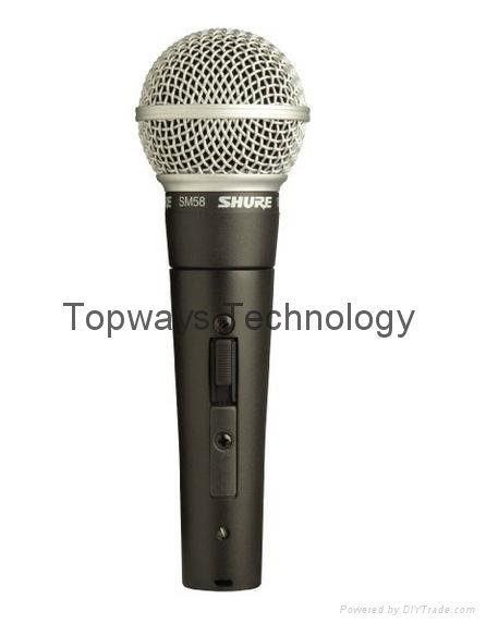 China Direcely Sell Shure SM58-LC Cardioid Vocal Microphone without Cable 2
