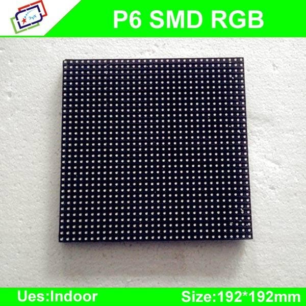 Shenzhen Factory Direct Wholesale P6 Outdoor SMD LED Display Module 192x192mm fo 4