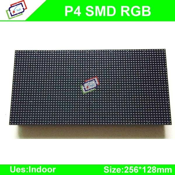P4 SMD video rgb cheap indoor full color led display P4 module  3