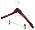 good quality wooden suit hangers