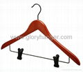 good quality wooden suit hangers 2