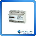 LCD display Electricity Meters for DIN