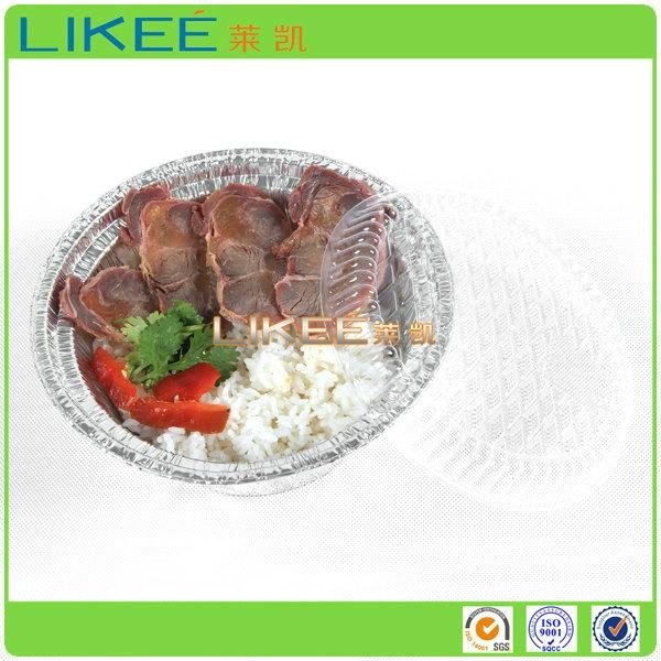 Round Take Away Aluminum Foil Containers