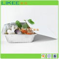 Oblong Aluminum Take Away Food Container  3