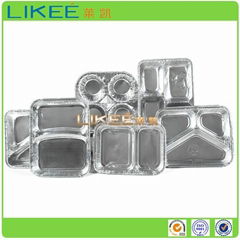 Oblong Aluminum Take Away Food Container 