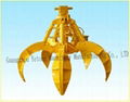 Construction Mechanical Accessories Hydraulic Orange Peel Grab For Marine Crane 2