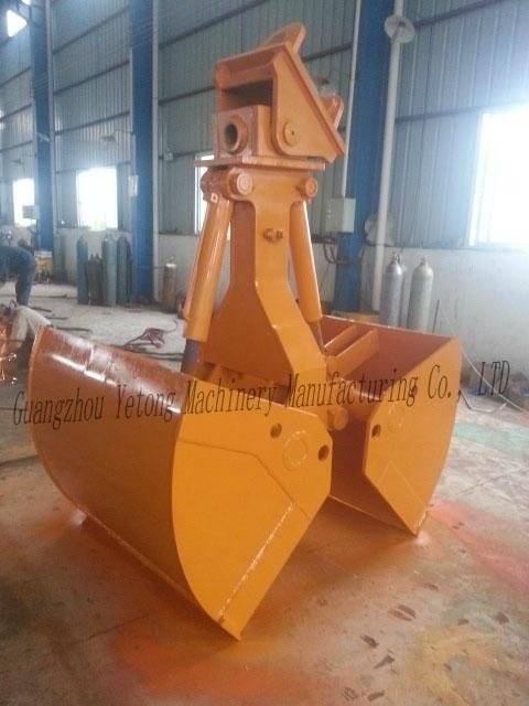 Chasm Digging Digger Clamshell Grab Bucket with Q460 and NM360 Material 2