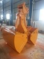 Chasm Digging Digger Clamshell Grab Bucket with Q460 and NM360 Material 2