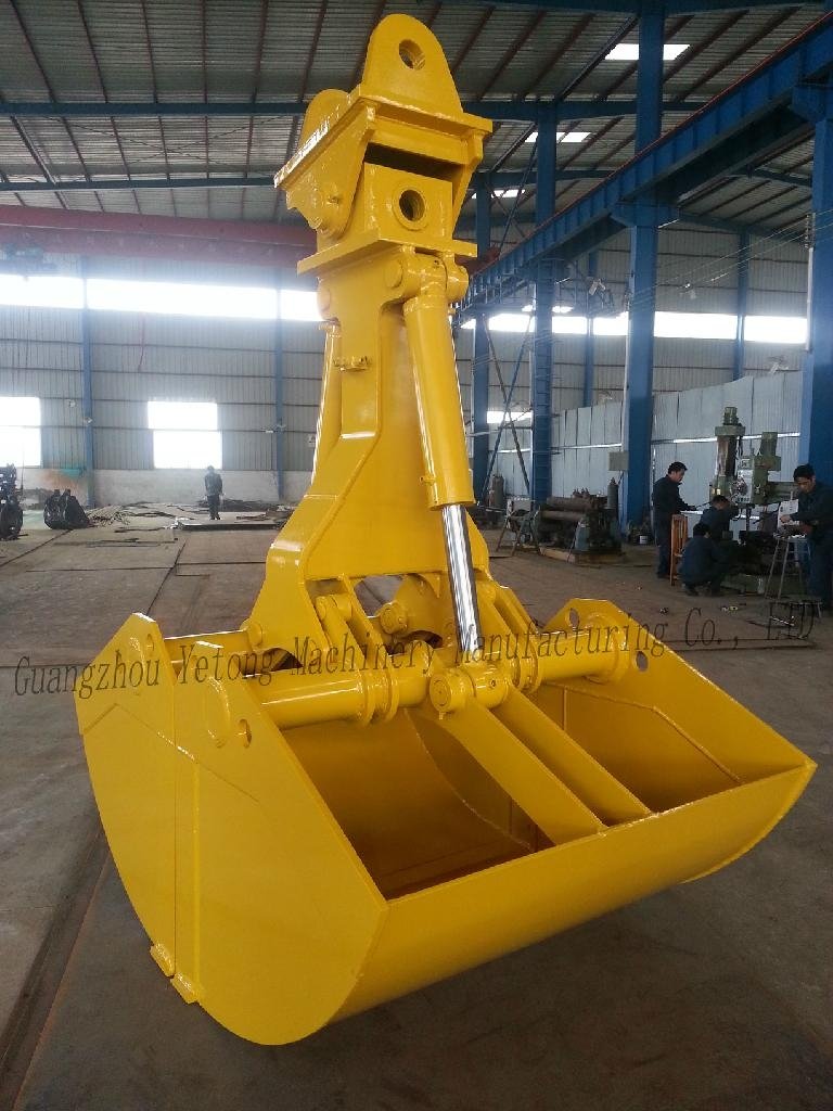 Chasm Digging Digger Clamshell Grab Bucket with Q460 and NM360 Material 5
