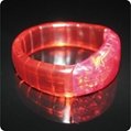 Red Led Silicone brilliant bracelet 