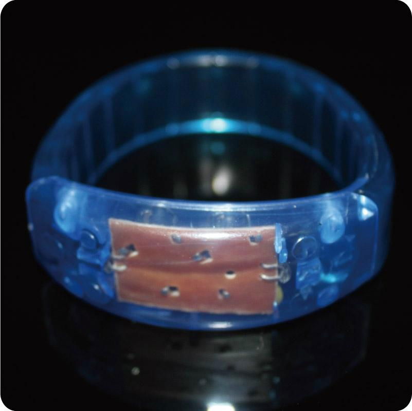 Christmas Gift Led Silicone brilliant bracelet  3