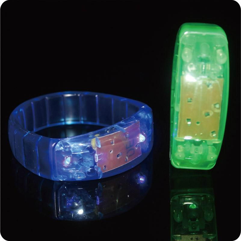 Christmas Gift Led Silicone brilliant bracelet 