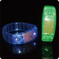 Christmas Gift Led Silicone brilliant bracelet  1