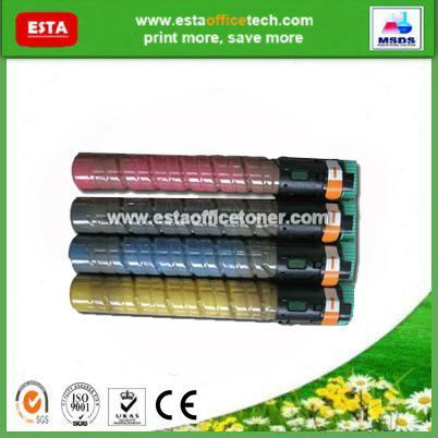 Color Toner Cartridge for Ricoh Copiers MPC2550S 5