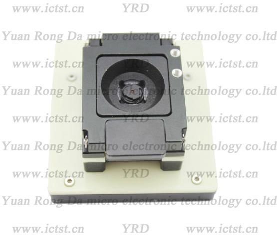 PLCC testing solution PLCC SUPERPIX SP0820 BGA test socket test fixture PLCC wri 2