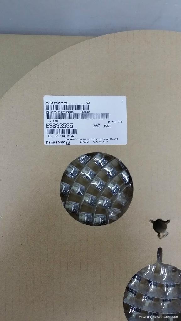 ESB-33 Series 200 mA (On-On) SMT DPDT Vertical Pushbutton Switch 4
