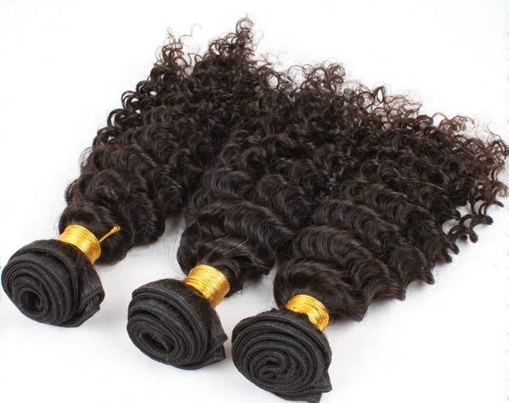 Deep Curly Virgin Remy Chinese Human Hair Extension