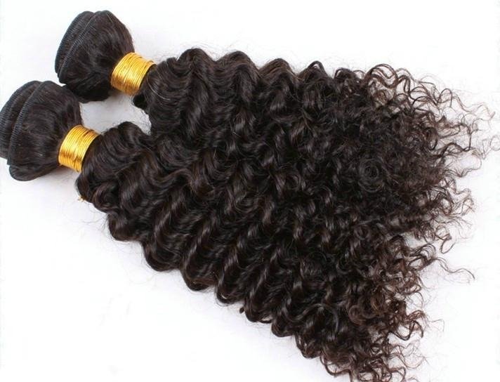 Deep Curly Virgin Remy Chinese Human Hair Extension 2