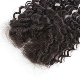 4x4 Virgin Brazilian Human Hair Lace Closures