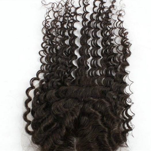 4x4 Virgin Brazilian Human Hair Lace Closures 3