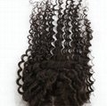4x4 Virgin Brazilian Human Hair Lace Closures 3