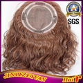 Mono Top Human Hair Toupee For Women 5
