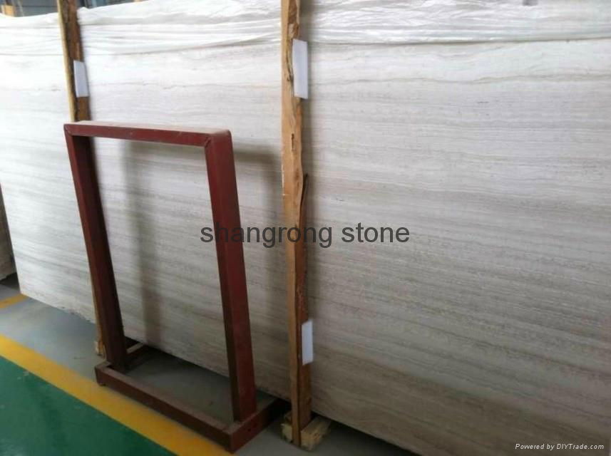 Chinese  white wood marble 4