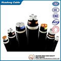 XLPE insulated power cable with rated