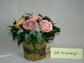 Three Rose In Pot as home decoration 5