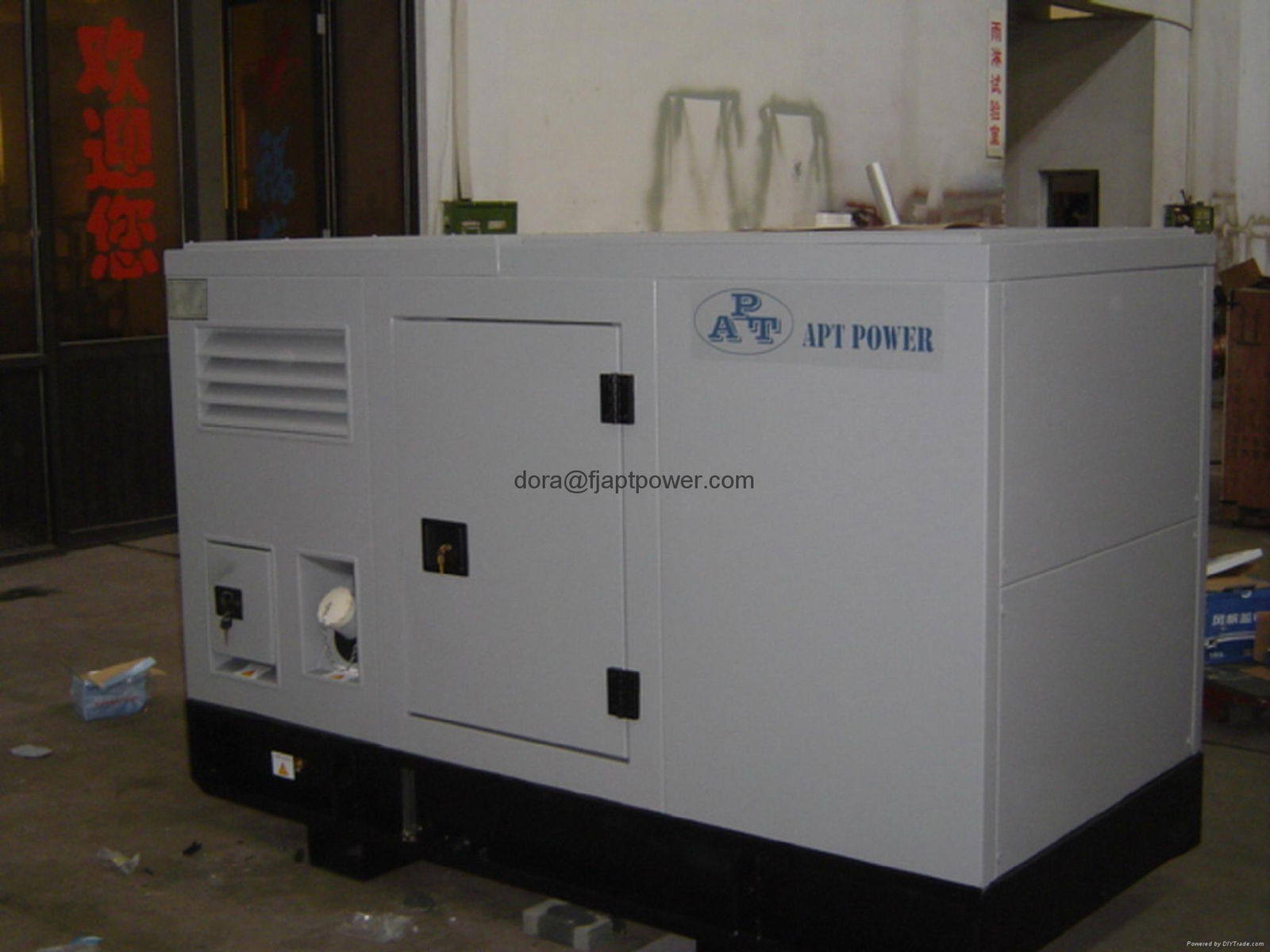 Silent Diesel Generator with Chinese Brand Xichai Engine Faraday Alternator 22kW 2