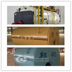 natrual gas fired steam  boiler