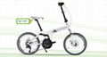 Lionhero White folded Bikes&collapsible