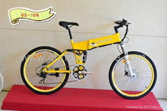 folding electric mountian bikes QD-18N