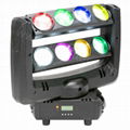 8*10W 4in1 LED Spider Beam Moving Head