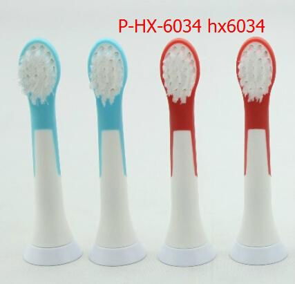 kids Children oral hygiene Electric Rotating toothbrushes head brush replacement 2