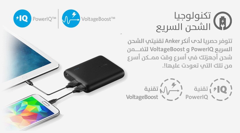 Anker PowerCore 10400mAh 2-Port 3A Portable Charger (Black) 3