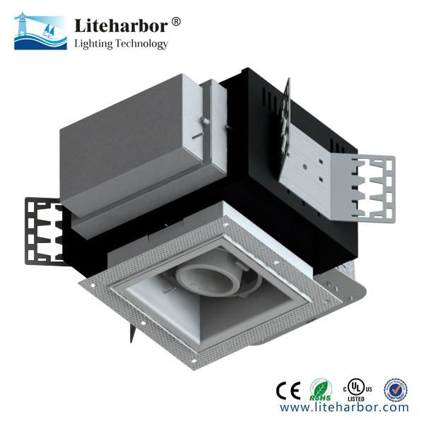 Rgbw Cob Led Downlight Multiple Square 1 Lamp Trimless