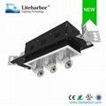 3-Lamp Retractable Multiple Recessed Downlight 1