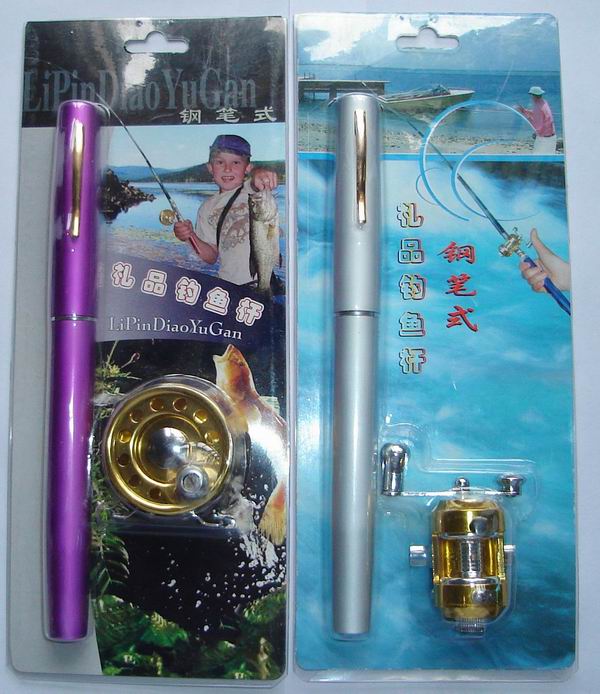 Fishing rod with fishing reel