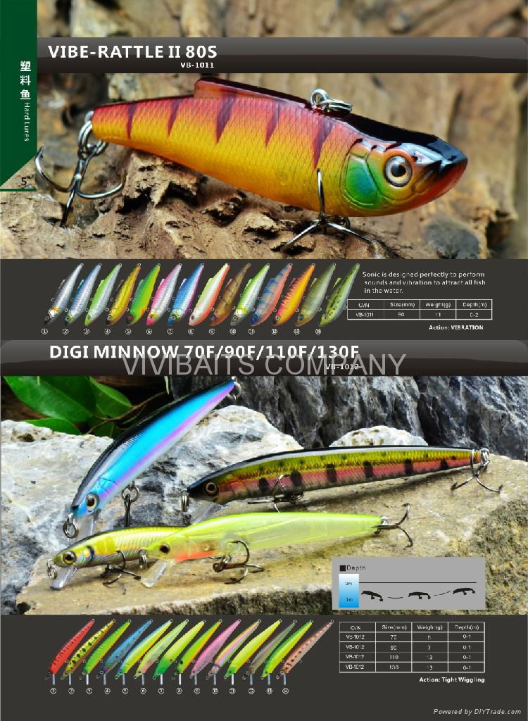 hard lures VB1001~1012 5