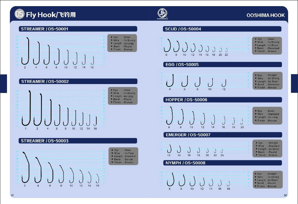 fishing hooks for FLY HOOKS 3