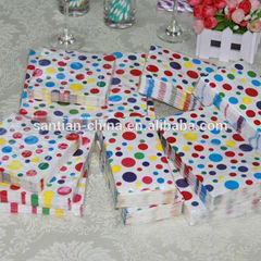 printed napkins decoupage