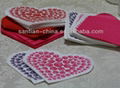 Romantic Heart Shape Decorative Paper Napkins