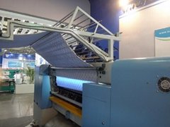 Computer shuttle multi-needle garment Quilting machine