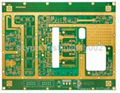 Multilayer PCB with High-frequency Connector PB and Impedance Match 5