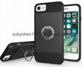 Iphone 6S 7 Plus 360° Rotating Ring Grip Kickstand Protective Armor Hybrid Case